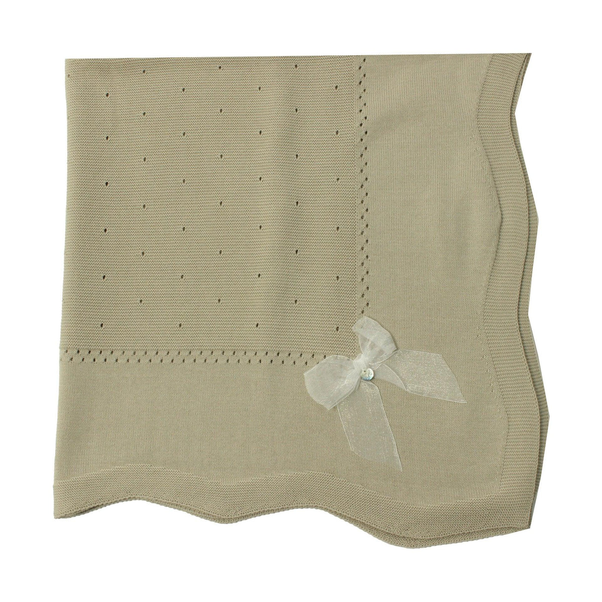 Manta Tricot Lazo Verde Dr. Kid