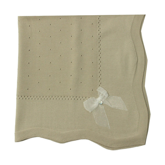 Manta Tricot Lazo Verde Dr. Kid