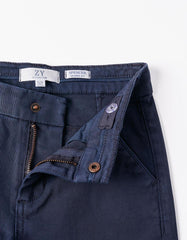 Pantalón Skinny Fit Algodón Azul