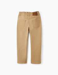 Pantalón De Dril Beige