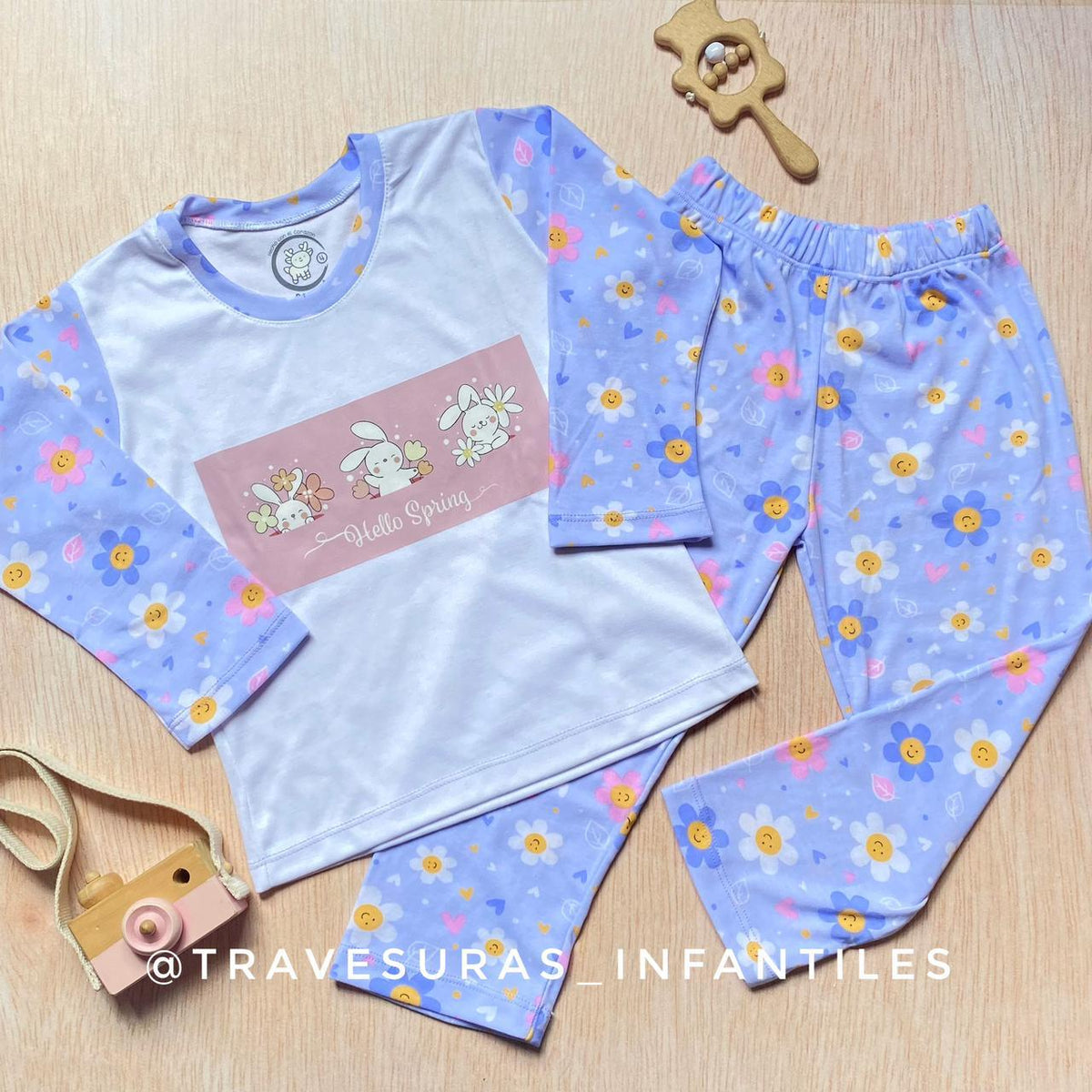 Pijama Pantalón Hello Spring