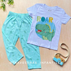 Pijama Pantalon Roar Dino