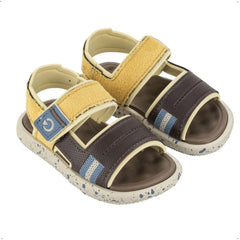 Sandalia Cartago Mini Baby Beige- Marron