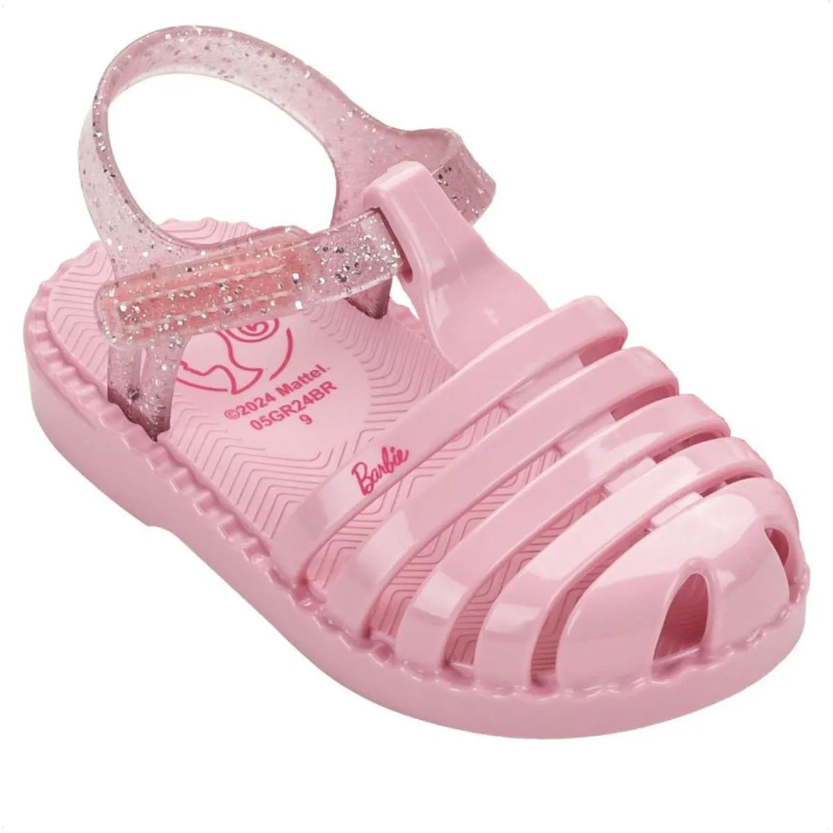 Sandalias Para Niña Barbie Rosa Diseño