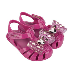 Sandalias Preciosa Baby Moño Fucsia Diseño