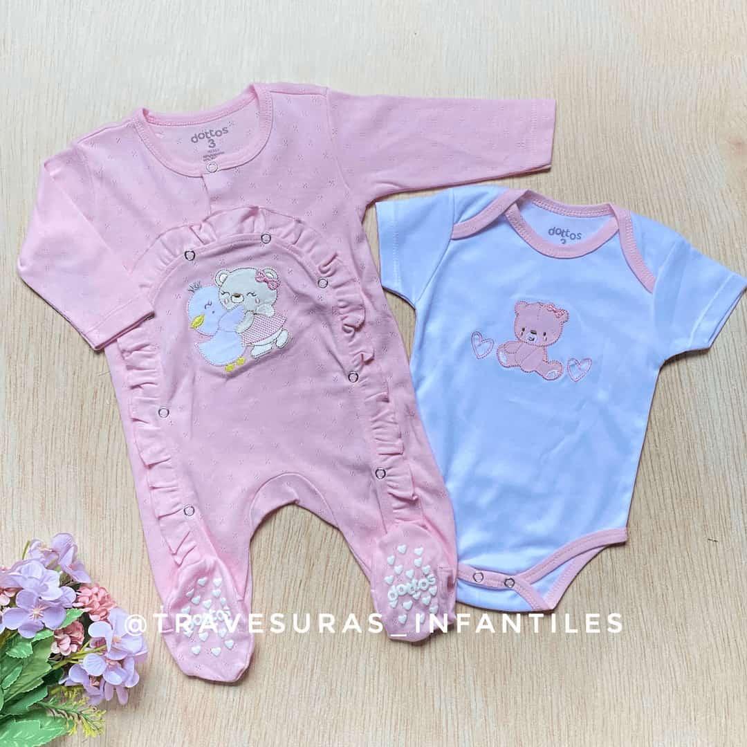 Set Pijama y Body Osito