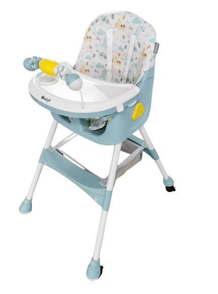 Comedor Para Bebé 2 En 1 Estampado Verde Dali Ebaby
