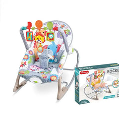 Silla Mecedora Rocker Animalitos Selva Blanco