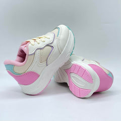 Tenis Niña Combinado Pastel