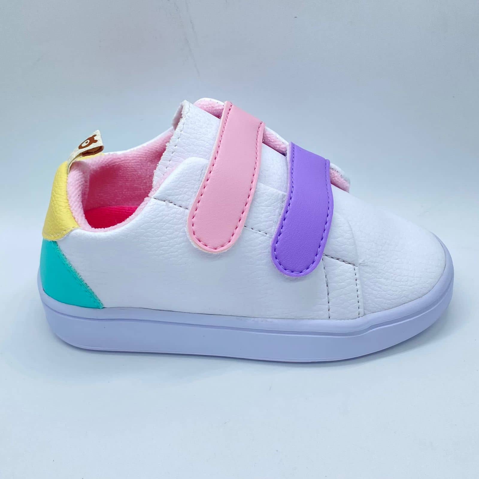 Tenis Velcro Colores Melosos Estilo