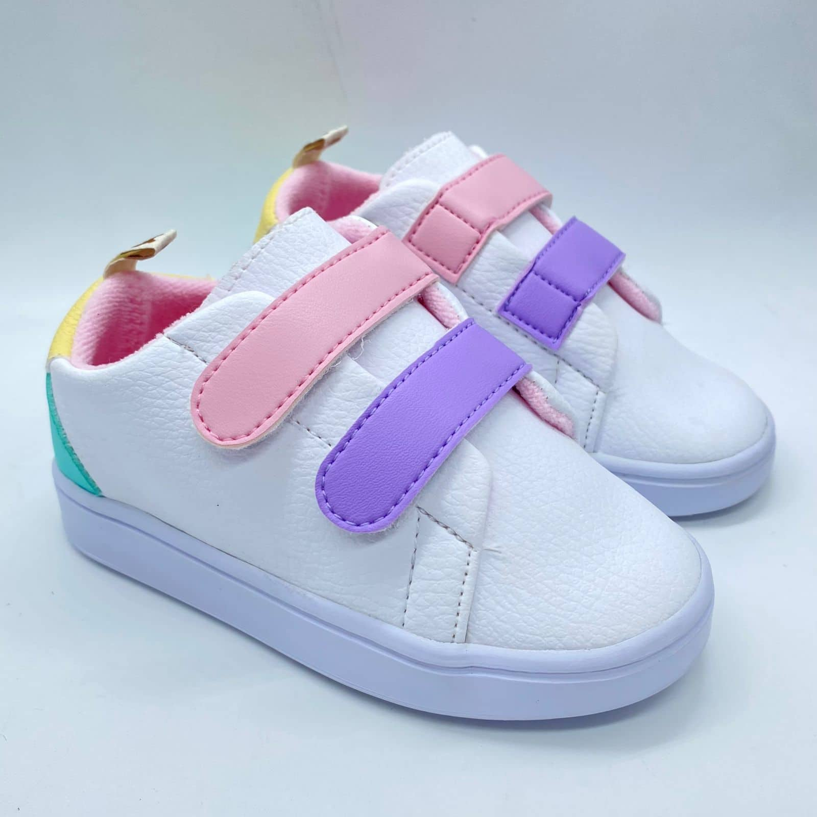 Tenis Velcro Colores Melosos