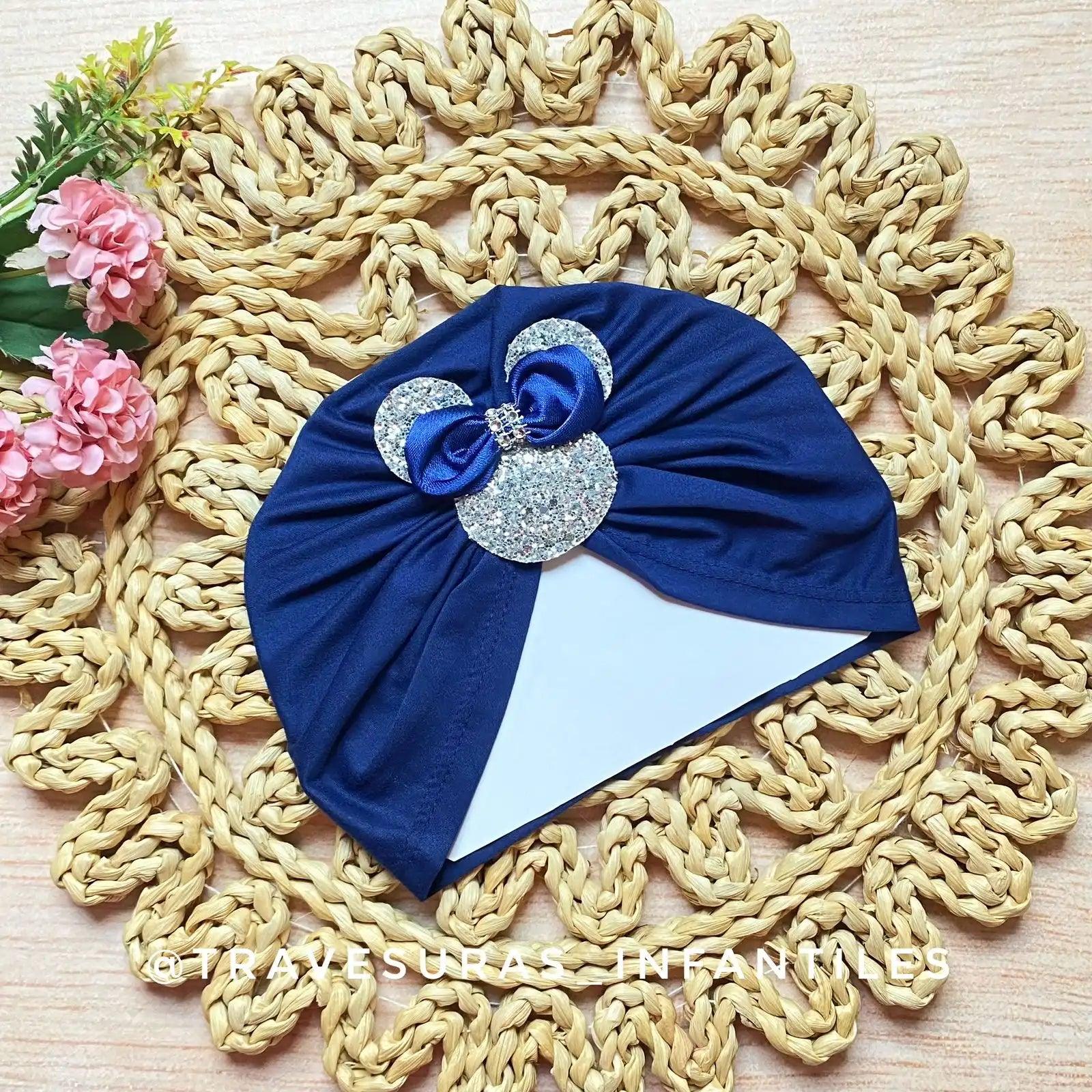 Turbante Detalle Minnie navy