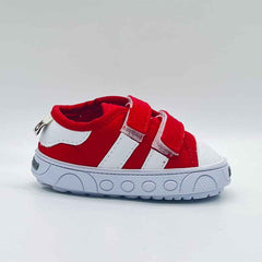 Tenis Velcro Rojo 