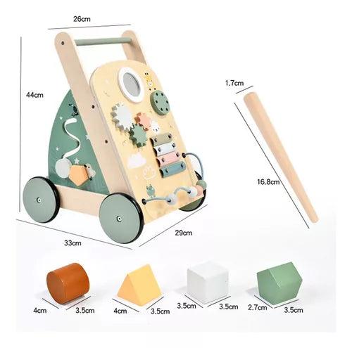 Andadera Didactica Madera Medidas