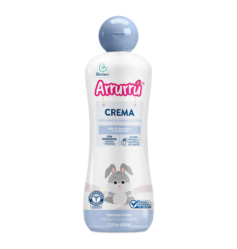 Crema Suavidad y Humectación Arrurrú  400ml