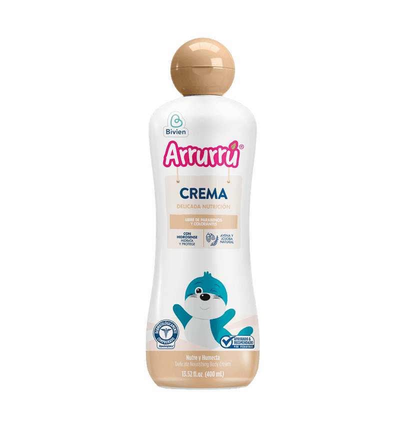 Crema Delicada Nutrición Arrurrú  400ml