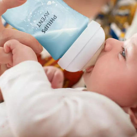 Tetero Natural Response 3.0 9Oz Azul Avent Modelo