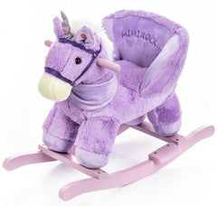 Balancín infantil unicornio lila Mimi Rock