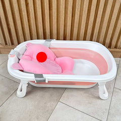 Bañera Plegable Con Malla Jelly Rosa Bebesit