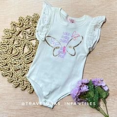 Blusa Body Detalle Manga Blanco