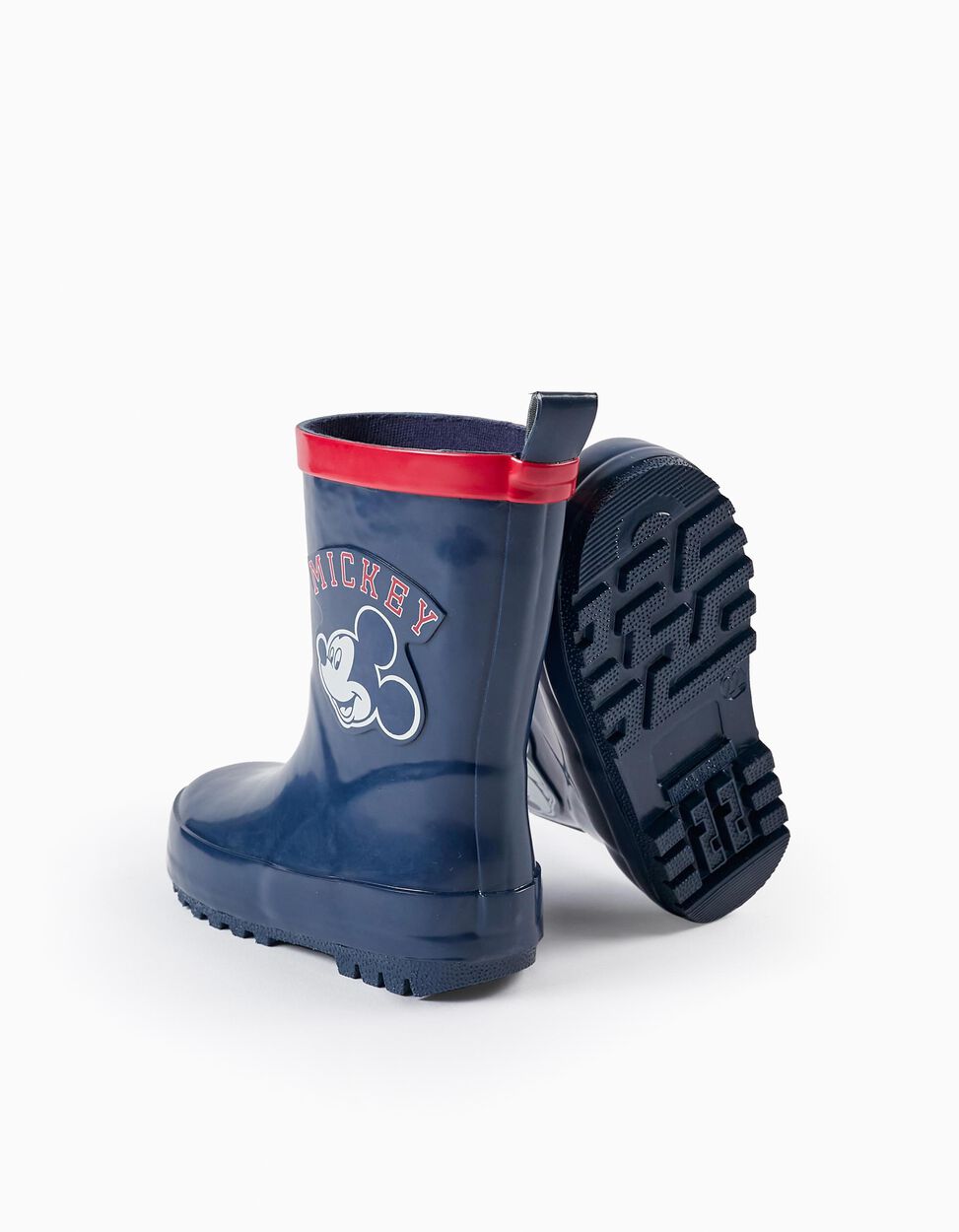 Botas De Lluvia Mickey Zippy Suela