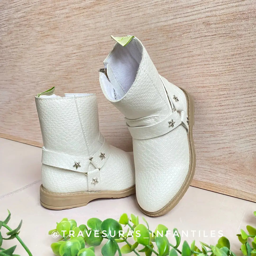 Botas Bitex Estrellas Blancas Detalles