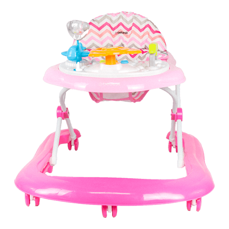 Caminador 2 En 1 Steps Girl Bebesit Rosa 