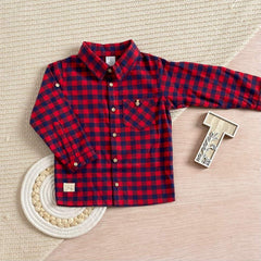 Camisa Cuadros Bebé Niño