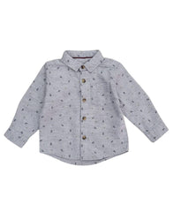 Camisa Manga Larga Cohete Gris