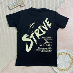 Camiseta Estampado Espalda Strive Detalle