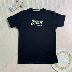 Camiseta Estampado Espalda Strive Negro