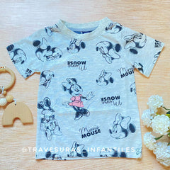 Camiseta Minnie Mouse Gris