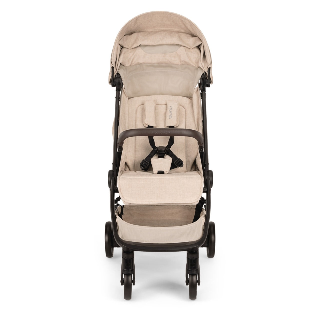 Coche Bebé Ultracompacto TRVL Biscotti Nuna Beige