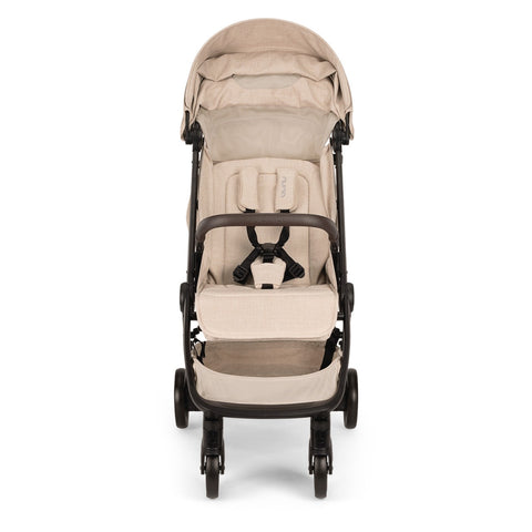 Coche Bebé Ultracompacto TRVL Biscotti Nuna Beige