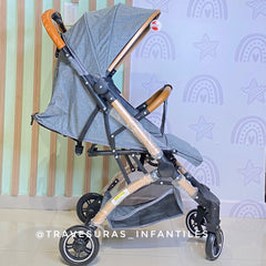 Coche Maleta Gris Kangu Baby