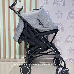 Coche Paseador Mango 360 Kangu Baby Gris