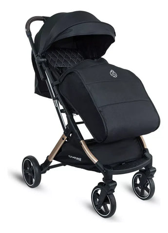 Coche Maleta Pixel Premium Negro Bebesit Porta Pies