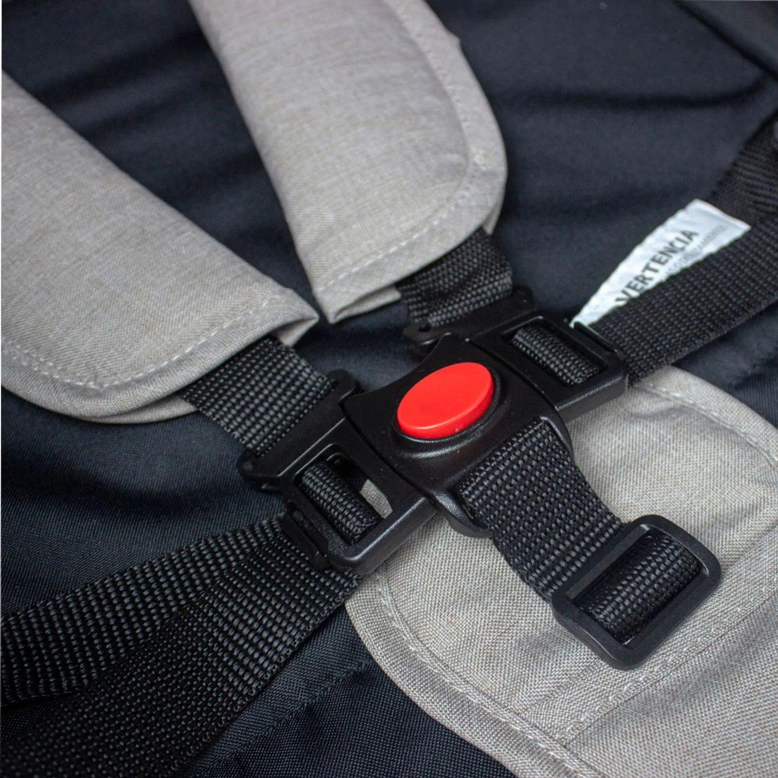 Coche Maleta Con Porta Bebé Micro Beige Bebesit Cinturón