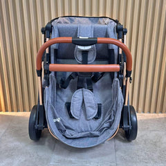 Coche Moisés Small Gris Maxibaby Plegable