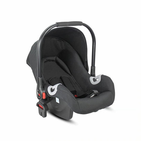 Coche Con Porta Bebé Spring Gold Negro Premium Bebesit