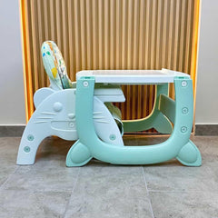 Comedor Para Bebé 2 En 1 Verde Tower Maxibaby Niño