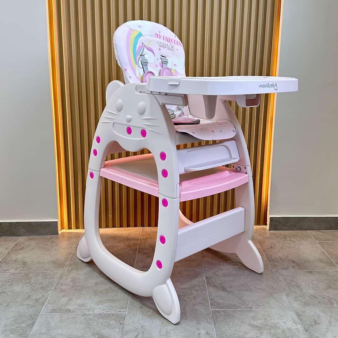 Comedor Para Bebé 2 En 1 Rosa Tower Maxibaby