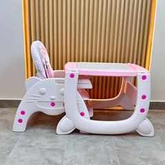 Comedor Para Bebé 2 En 1 Rosa Tower Maxibaby Niña