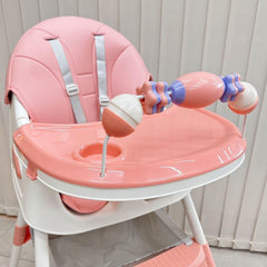 Silla Comedor Bandeja Didáctica King Maxibaby Rosa