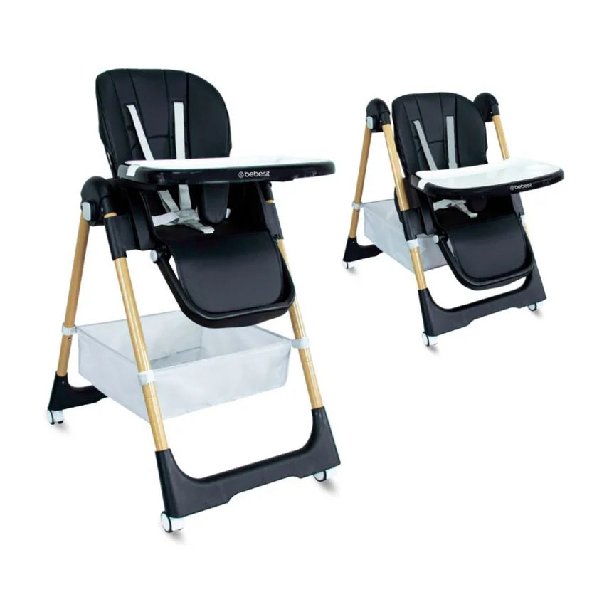 Silla Comedor Prime Negro Bebesit  Estilo 