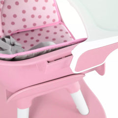 Silla Comedor Baby Desk 3 en 1 Rosa Bebesit Estilo