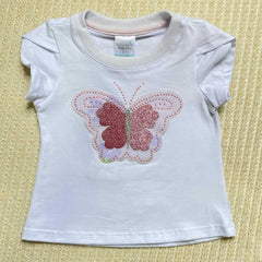 Conjunto 3 Piezas Short Flores Lila Mariposa