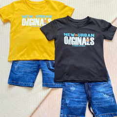 Conjunto Camiseta Originals Color Surtido