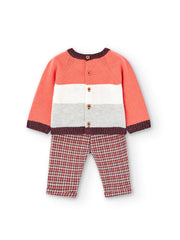 Conjunto Saco Zorro Naranja Boboli