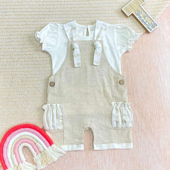 Conjunto Braga Lino Beige